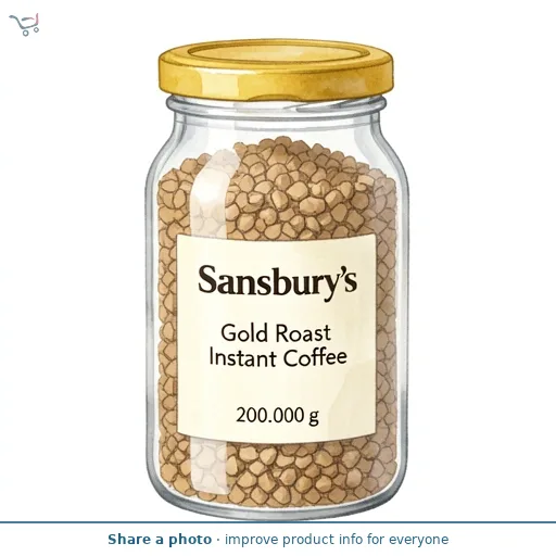 Sainsbury's Gold Roast Instant Coffee 200g