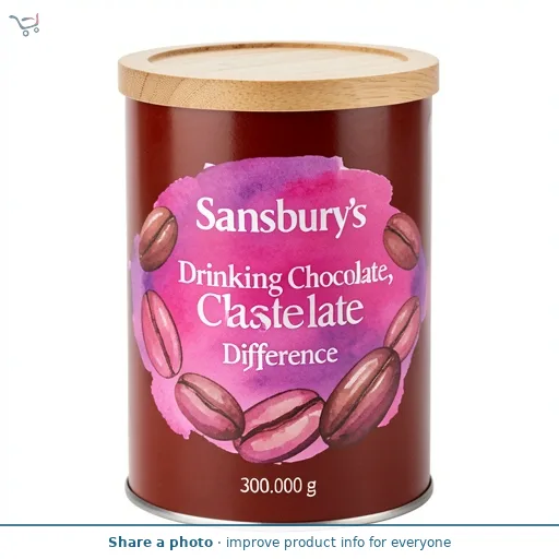 Sainsbury's Drinking Chocolate, Taste the Difference 300g