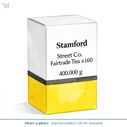 Stamford Street Co. Fairtrade Tea Bags x160 400g