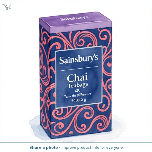 Sainsbury's Chai Teabags, Taste the Difference x20 50g