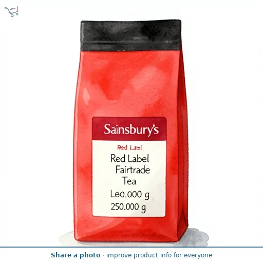 Sainsbury's Red Label Fairtrade Loose Tea 250g