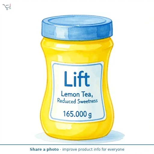 Lift Lemon Tea, Reduced Sweetness 165g