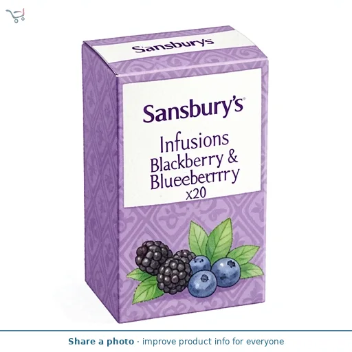 Sainsbury's Infusions Blackberry & Blueberry x20