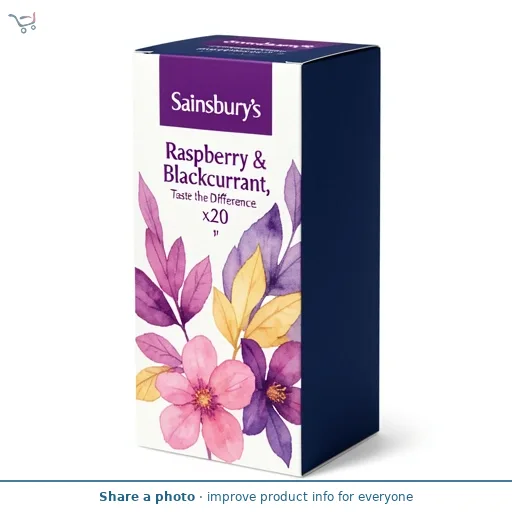 Sainsbury's Raspberry & Blackcurrant, Taste the Difference x20