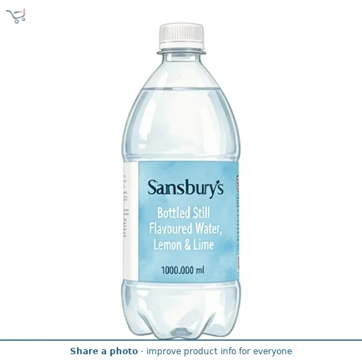 Sainsbury's Bottled Still Flavoured Water, Lemon & Lime 1L