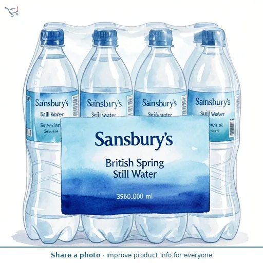Sainsbury's British Spring Still Water 12x330ml