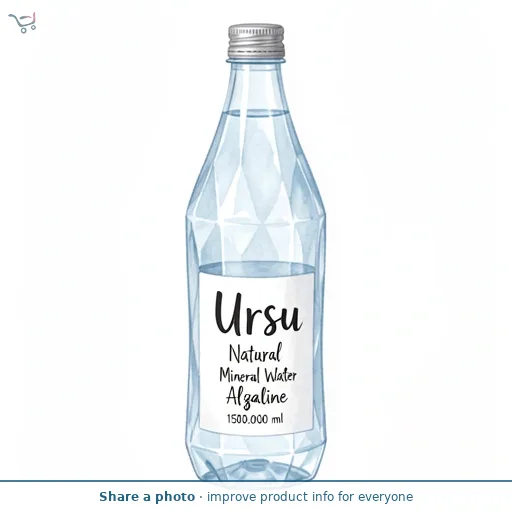 Ursu Natural Mineral Water Alkaline 1500ml