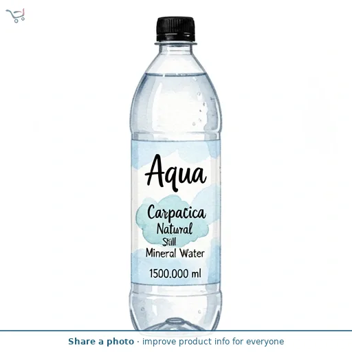 Aqua Carpatica Natural Still Mineral Water 1.5L