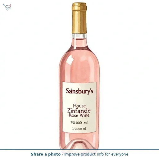 Sainsbury's House Zinfandel Rose Wine 75cl