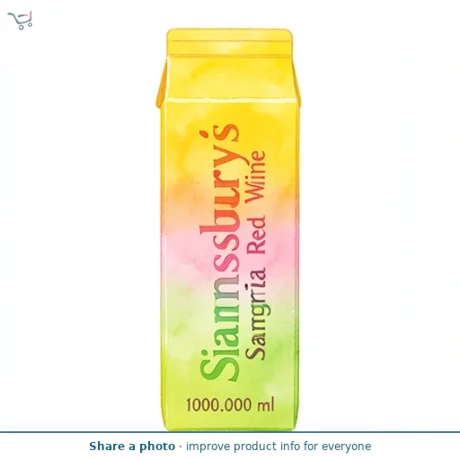 Sainsbury's Sangria Red Wine 100cl