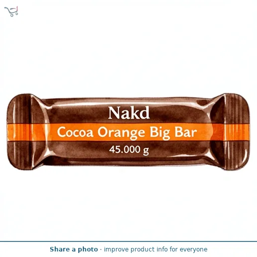 Nakd Cocoa Orange Big Bar 45g