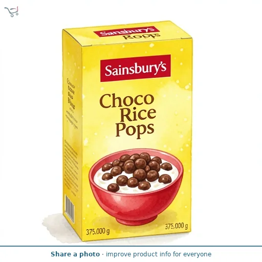 Sainsbury's Choco Rice Pops 375g