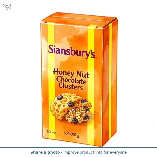 Sainsbury's Honey Nut Chocolate Clusters 500g