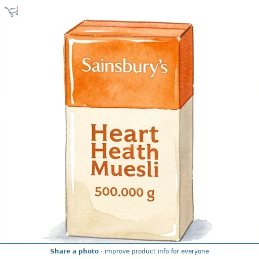Sainsbury's Heart Health Muesli 500g