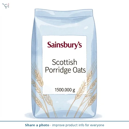 Sainsbury's Scottish Porridge Oats 1.5kg