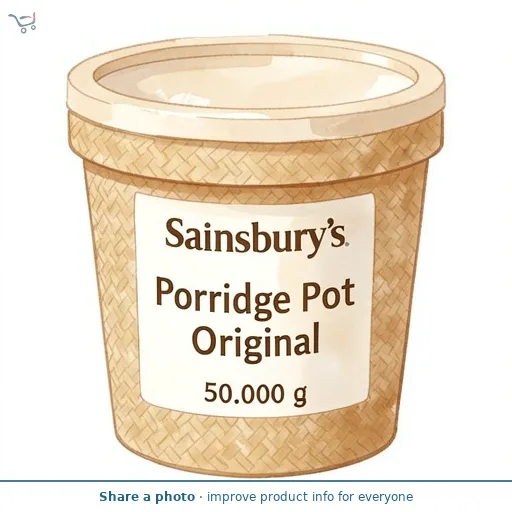 Sainsbury's Porridge Pot Original 50g