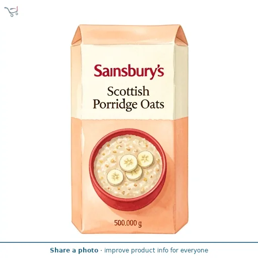 Sainsbury's Scottish Porridge Oats 500g