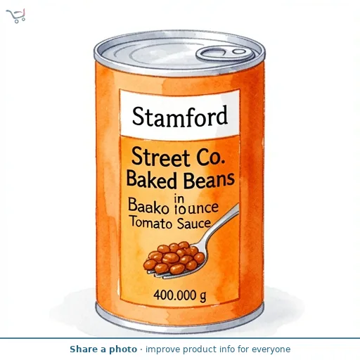 Stamford Street Co. Baked Beans in Tomato Sauce 400g
