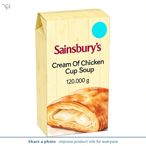 Sainsbury's Cream Of Chicken Cup Soup 120g