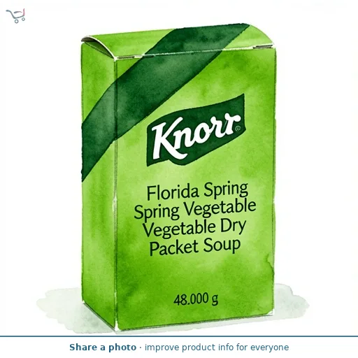 Knorr Florida Spring Vegetable Dry Packet Soup 48g