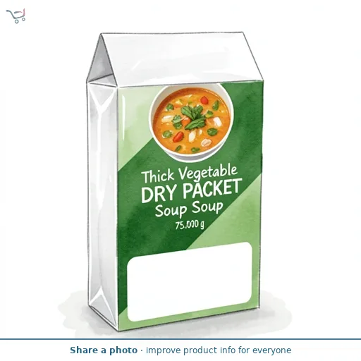 Knorr Thick Vegetable Dry Packet Soup 75g