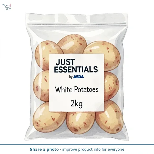 JUST ESSENTIALS by ASDA White Potatoes 2kg