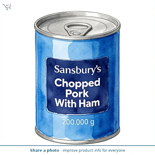 Sainsbury's Chopped Pork With Ham 200g