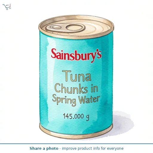 Sainsbury's Tuna Chunks in Spring Water 145g