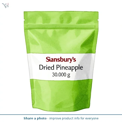 Sainsbury's Dried Pineapple 30g