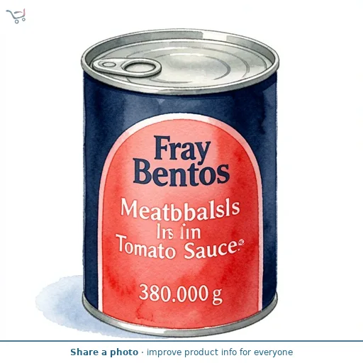 Fray Bentos Meatballs In Tomato Sauce 380g