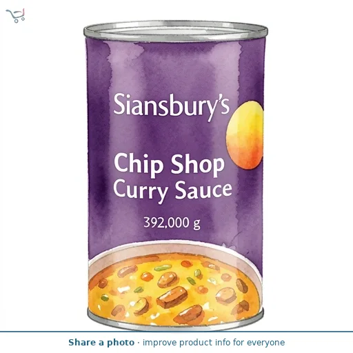 Sainsbury's Chip Shop Curry Sauce 392g