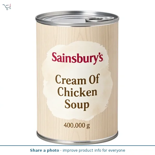 Sainsbury's Cream Of Chicken Soup 400g