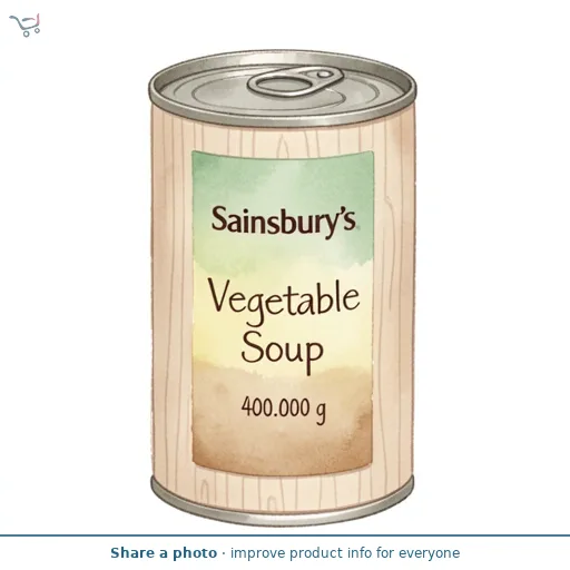 Sainsbury's Vegetable Soup 400g
