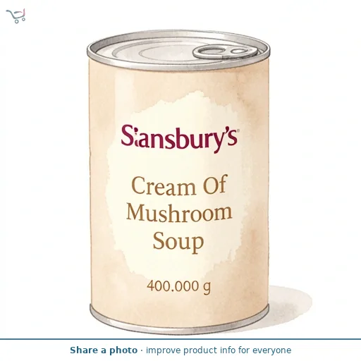 Sainsbury's Cream Of Mushroom Soup 400g