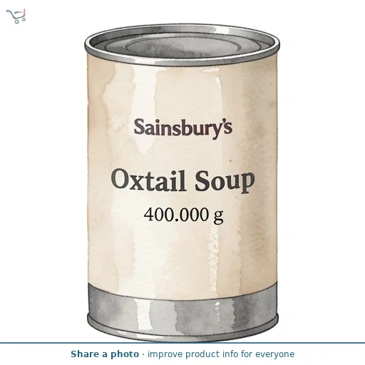 Sainsbury's Oxtail Soup 400g