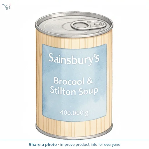 Sainsbury's Broccoli & Stilton Soup 400g