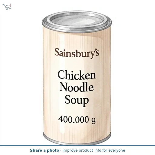 Sainsbury's Chicken Noodle Soup 400g