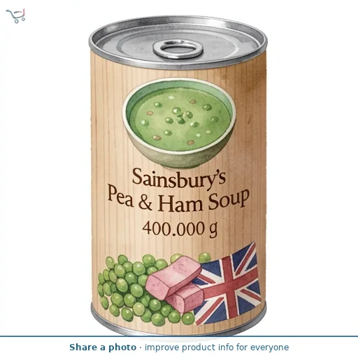 Sainsbury's Pea & Ham Soup 400g