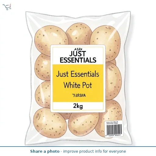 JUST ESSENTIALS by ASDA Just Essentials White Potatoes 2kg