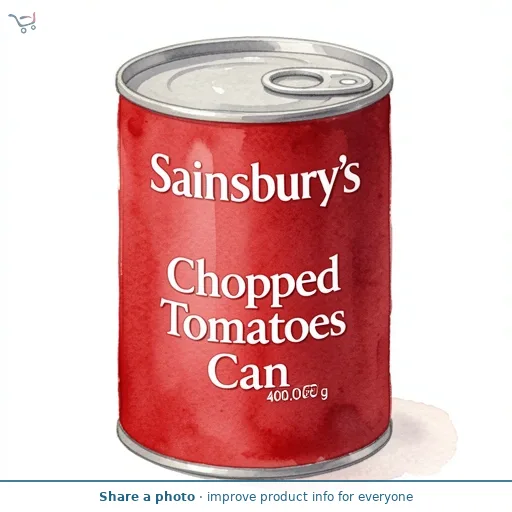 Sainsbury's Chopped Tomatoes Can 400g