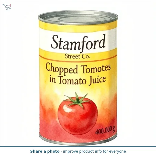 Stamford Street Co. Chopped Tomatoes in Tomato Juice 400g