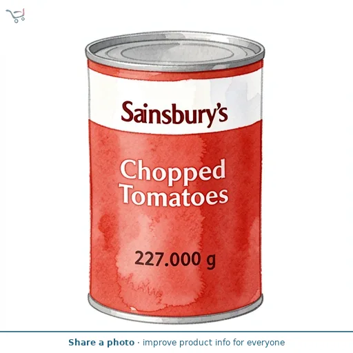 Sainsbury's Chopped Tomatoes 227g