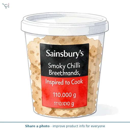 Sainsbury's Smoky Chilli Breadcrumbs, Inspired to Cook 110g