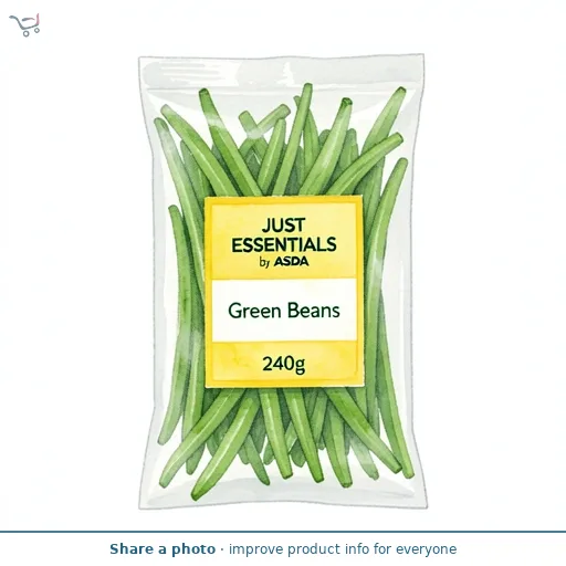 JUST ESSENTIALS by ASDA Green Beans 240g