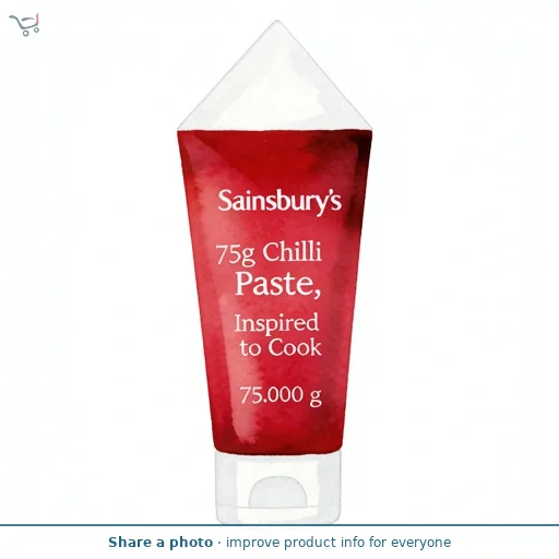 Sainsbury's 75g Chilli Paste, Inspired to Cook