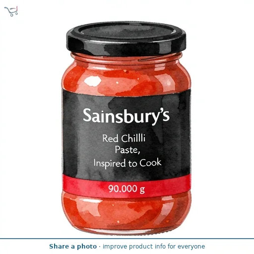 Sainsbury's Red Chilli Paste, Inspired to Cook 90g