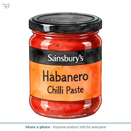 Sainsbury's Habanero Chilli Paste