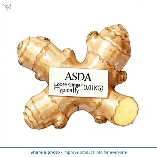 ASDA Loose Ginger (Typically 0.01KG)