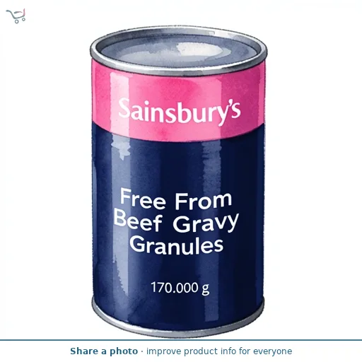 Sainsbury's Free From Beef Gravy Granules 170g
