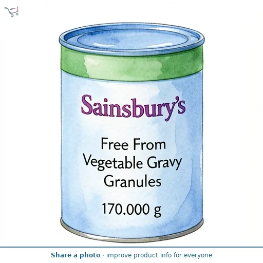 Sainsbury's Free From Vegetable Gravy Granules 170g